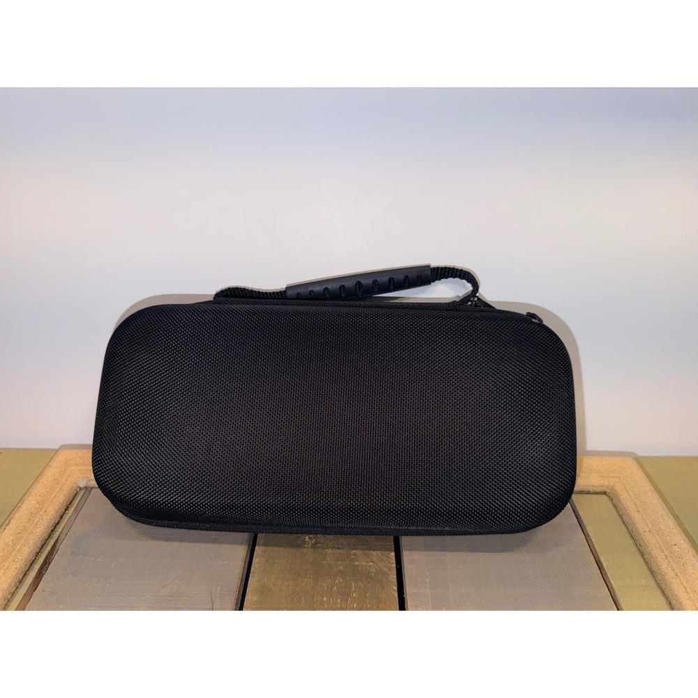 Black Hard Shell Travel Carrying Case for Nintendo Switch Lite Game Organizer
